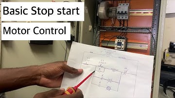 Stop Start Motor Control With Indicator Lights 👨🏾‍💻