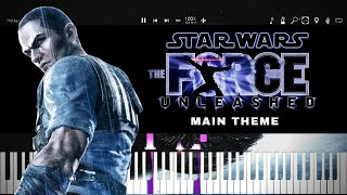 Star Wars: The Force Unleashed (Main Theme) - Piano Tutorial