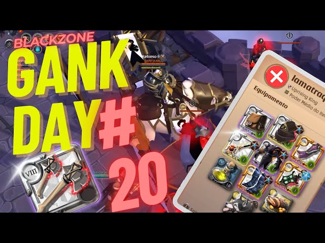 GANK DAY ☠️☠️ #20 BLACK ZONE │ BEAR PAWS │ ALBION ONLINE│I'M BACK class=