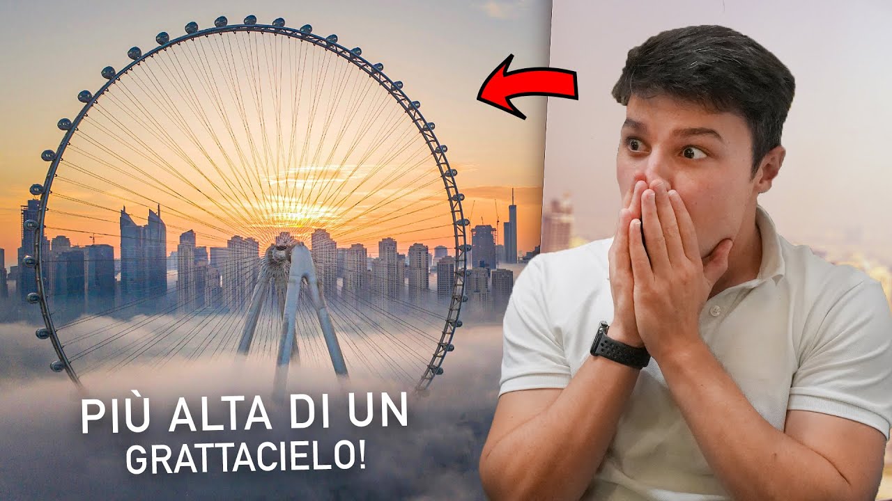 Dubai ha costruito la RUOTA PANORAMICA più GRANDE del MONDO! [TOUR]