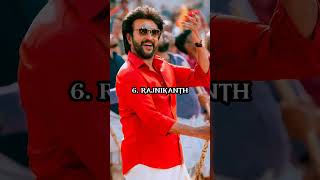 Top 10 South Indian Actors Who Are Box Office Kings 🔥💥 #shorts #indiancinema