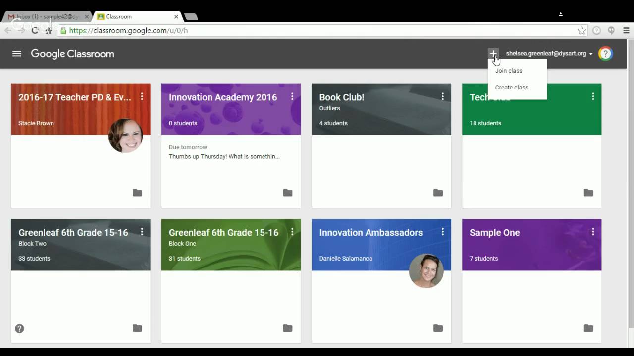 Google Classroom Student Login Tutorial - YouTube