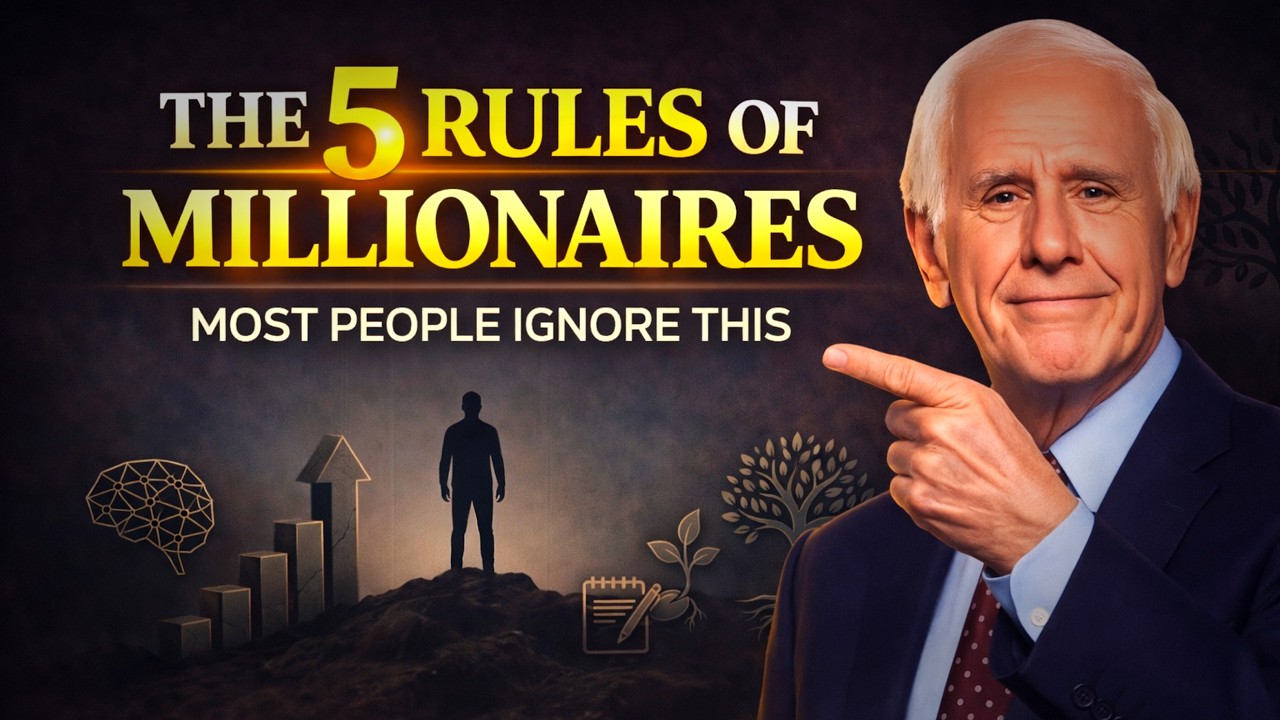 5 Rules That Separate Millionaires From Average People in 2026 | Jim Rohn Motivation Speech
