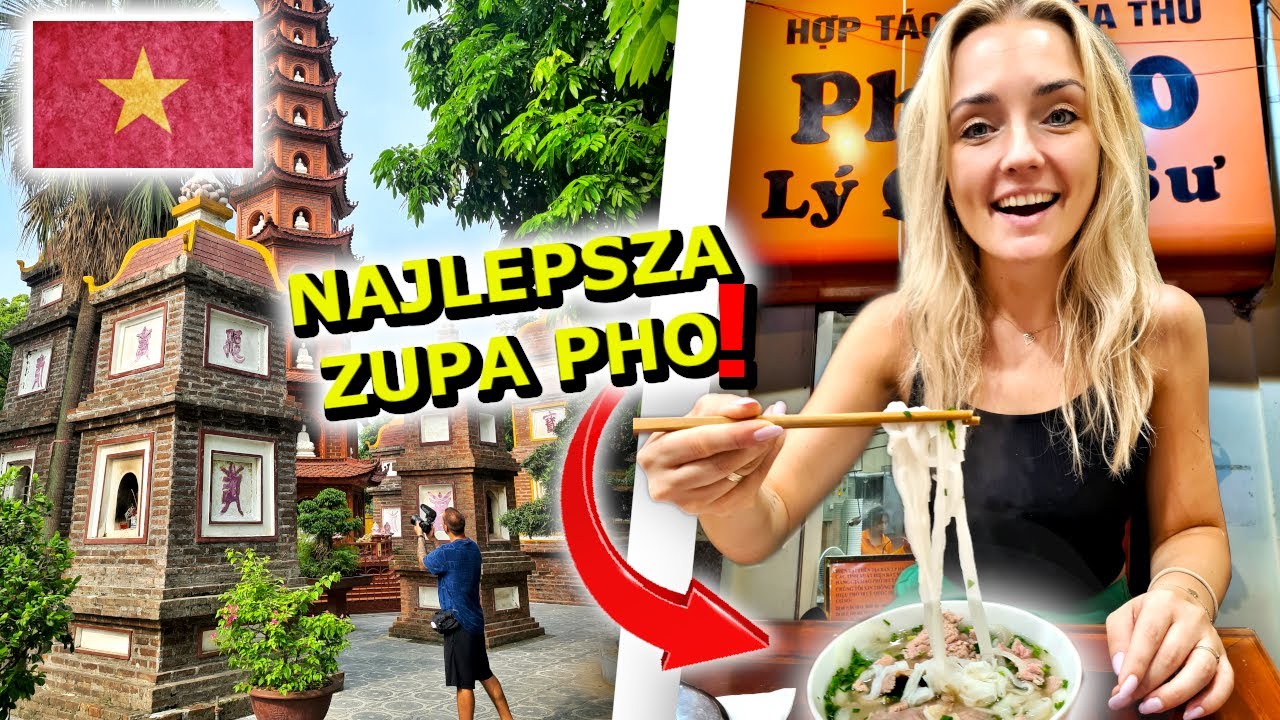 24h w Hanoi - Wietnam! | Co zobaczyć w JEDEN DZIEŃ! | Co ZJEŚĆ? | Smaki Azji Vlog. 5