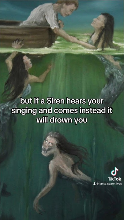 Mermaids and sirens