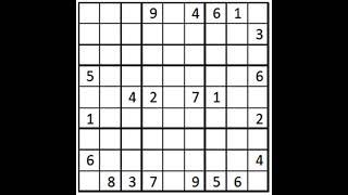 Very Hard Sudoku