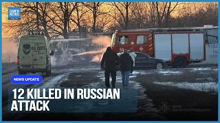 Russian Airstrike Kills 12 in Ukraine’s Zaporizhzhia | Dawn News English