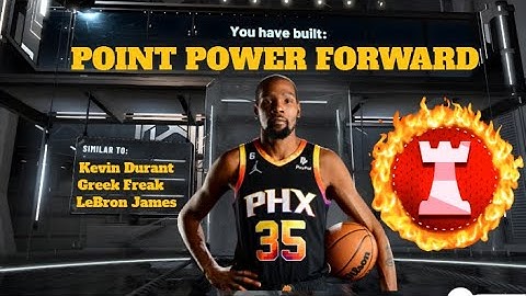 *NEW* RARE POINT POWER FORWARD BUILD IN NBA 2K23! SUPER RARE OVERPOWERED DEMIGOD BUILD IN NBA 2K23!