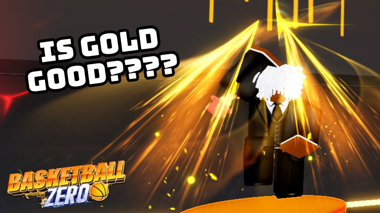 THE NEW GOLD STYLE JUST CAME OUT| Basketball Zero - YouTube
