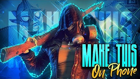 How to make pubg thumbnail || how to make pubg thumbnail on android || Pubg thumbnail || Giveaway