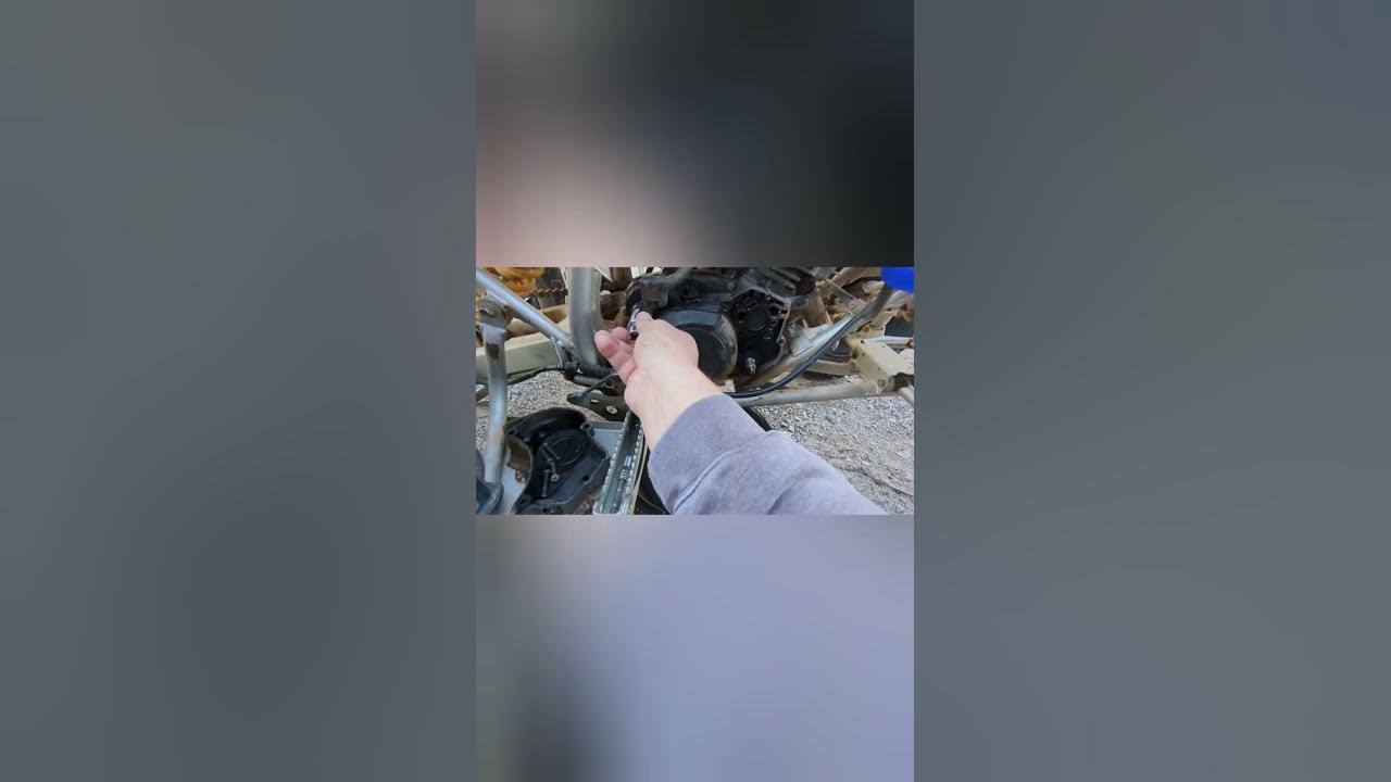 Yamaha Blaster YFS 200 oil injection delete w/ block off plate YouTube