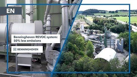 Benninghoven REVOC: Catalyst for Low-Emission Asphalt Production and Securing the Future of Sites