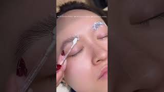 #browlamination #browtok #orangecountybeauty #browtransformation#laminatedbrows