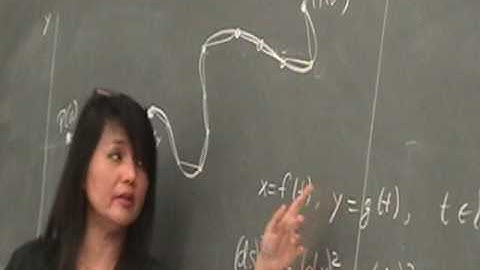 Finding Tangent Lines and Arc Length Given Parametric Equations Part 2