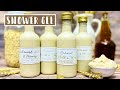 Easy Shower Gel DIY, Oatmeal Milk Honey Shower Gel!