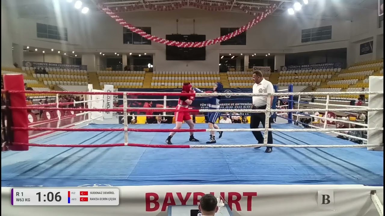 SUDENAZ DEMİREL - RAVZA ECRİN ÇİÇEK TÜRKİYE BOKS FEDERASYONU ÜST MİNİKLER FERDİ BOKS 2025