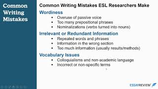 [EssayReview] 2019 KNU Seminar_Writing an Effective Research Paper in English_Part 1