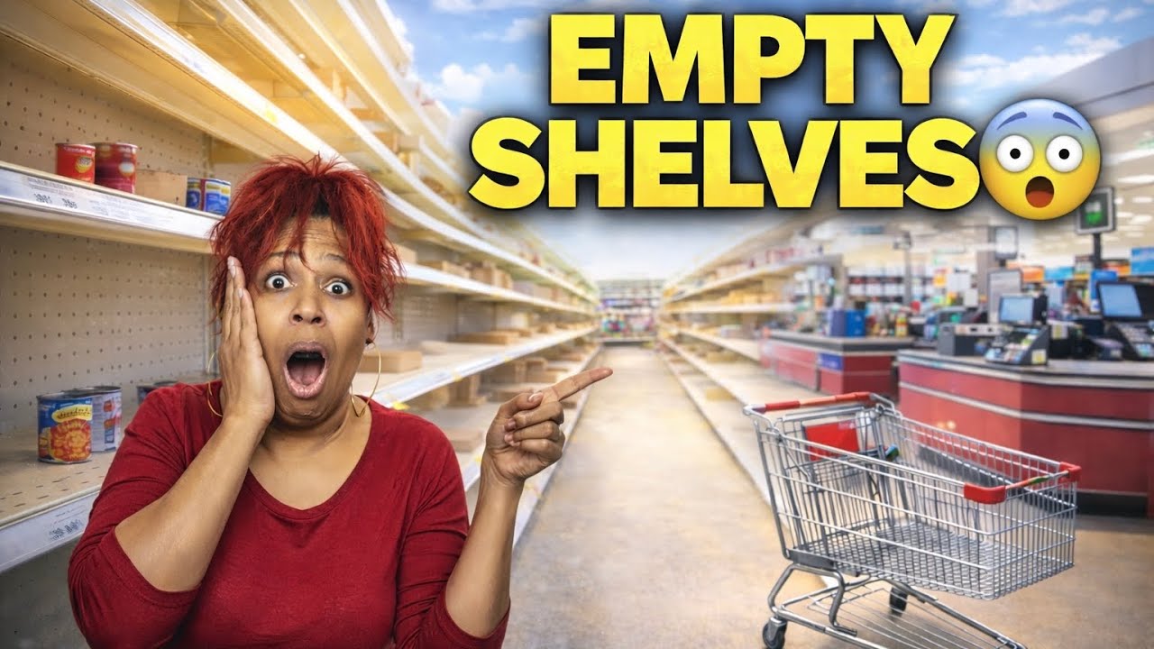 EMPTY SHELVES 😳 Winter Storm Grocery Run | Everything Was Gone! - YouTube