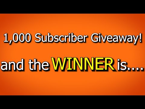 ANNOUNCING JONESN2TRAVEL’S 1000 SUB GIVEAWAY WINNERS | RV LIVING