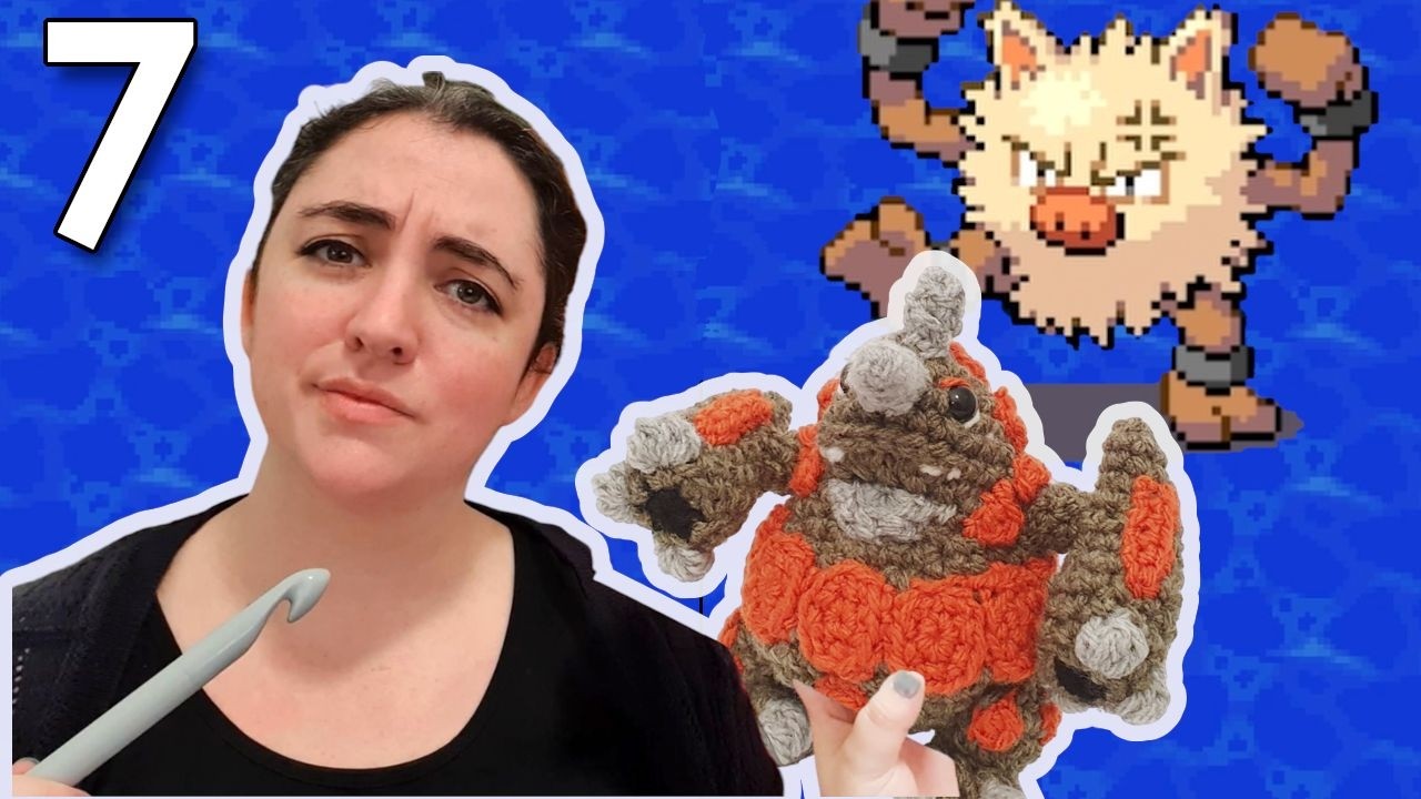 Crochet Pokemon Challenge - The sea monkeys attack! - YouTube
