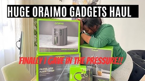 ORAIMO APPLIANCES HAUL #haul #basicposh #kitchengadgets