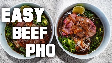 MAKING BEEF PHO IN 30 MINUTES!