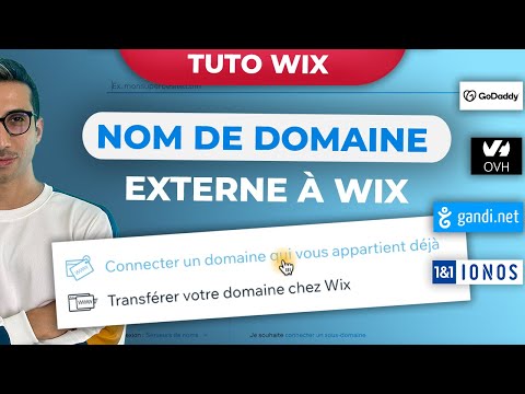 Comment connecter ou transférer un nom de domaine externe à Wix (OVH, Ionos, Gandi etc..)