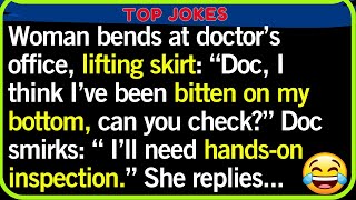 🤣 BEST JOKE OF THE DAY! - Doctor’s Big Check-Up! Funny Doctor Humor... | DAD Jokes 😂