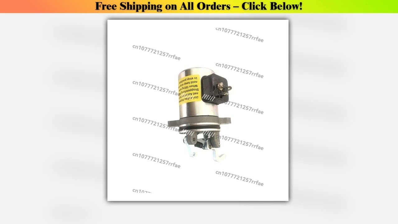 Excavator parts for F4M1011F engine solenoid valve 12V 04170534 Wholesale Best Quality New