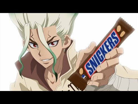SNICKERS®︎ × Dr.STONE 「石化した草薙」篇　30秒