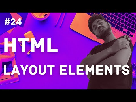 HTML5 - Layout Elements in HTML