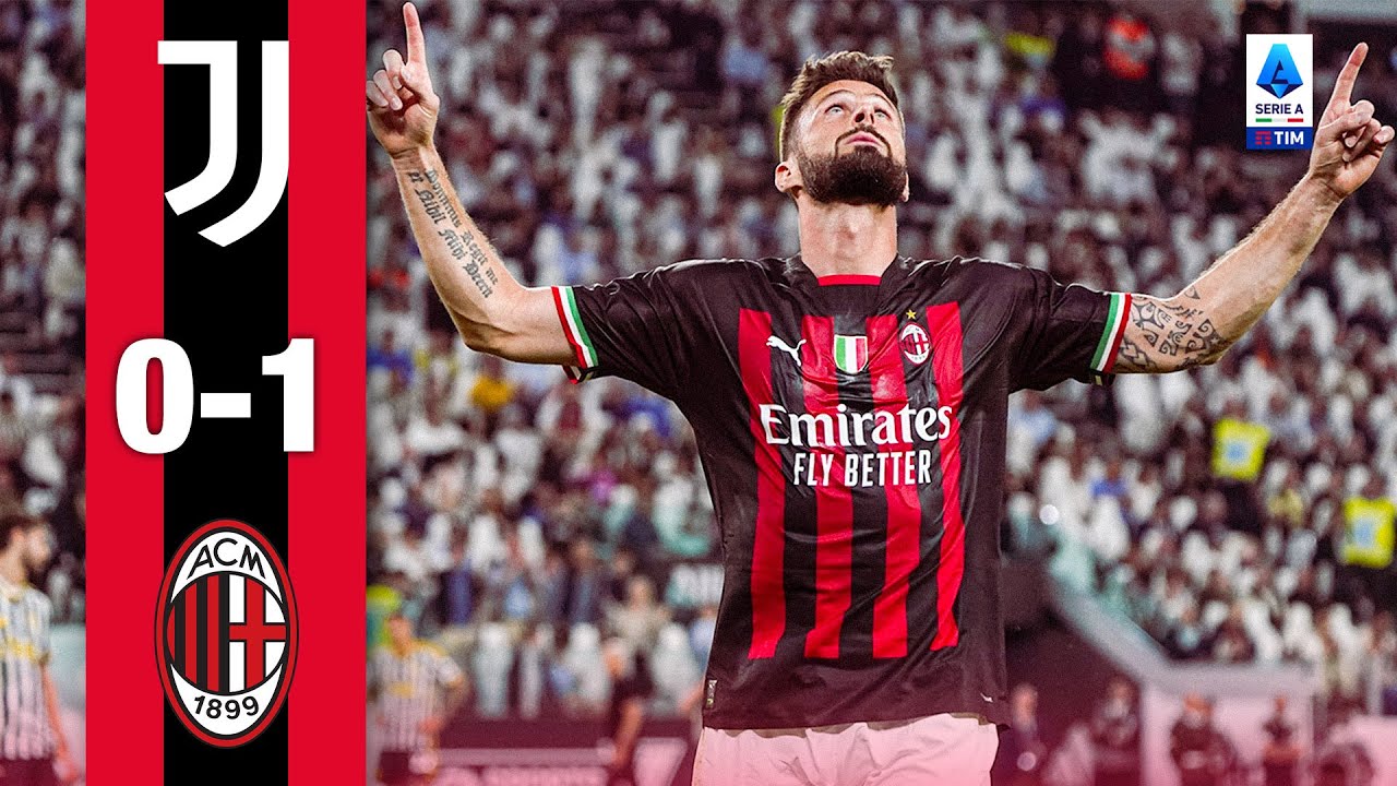 ⁣Giroud heads us to the Champions League | Juventus 0-1 AC Milan | Highlights Serie A