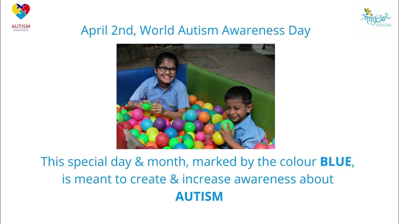 april 2 blue color autism day m21 this will help understand little in our world YouTube