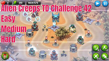 Alien Creeps Challenge 42 Without Any Extra Hero