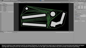 Node generation for path finding in Unity