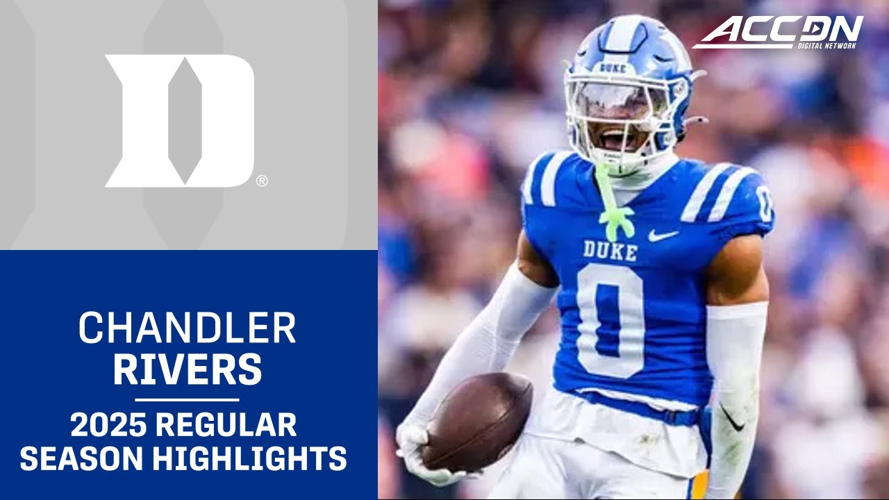 Chandler Rivers 2025 Regular Season Highlights | Duke Cornerback