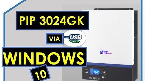 PIP 3024GK on Watch Power with Windows 10 OS