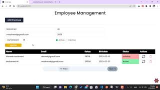 Employee Management With Next React Query And Tailwind Css