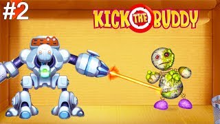 Kick the Buddy | Fun With All Weapons VS The Buddy #2 | Android Games 2019 Gameplay | Friction Games screenshot 5