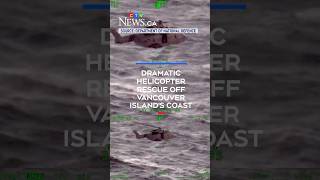 Dramatic helicopter rescue 315 km offshore
