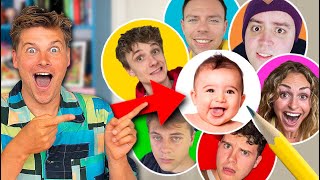 Tegner YouTubere som BABYER! | Lakserytteren