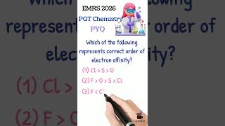 🔥Important emrs PYQ📝 #emrs #chemistry #nvs #neet #kvs