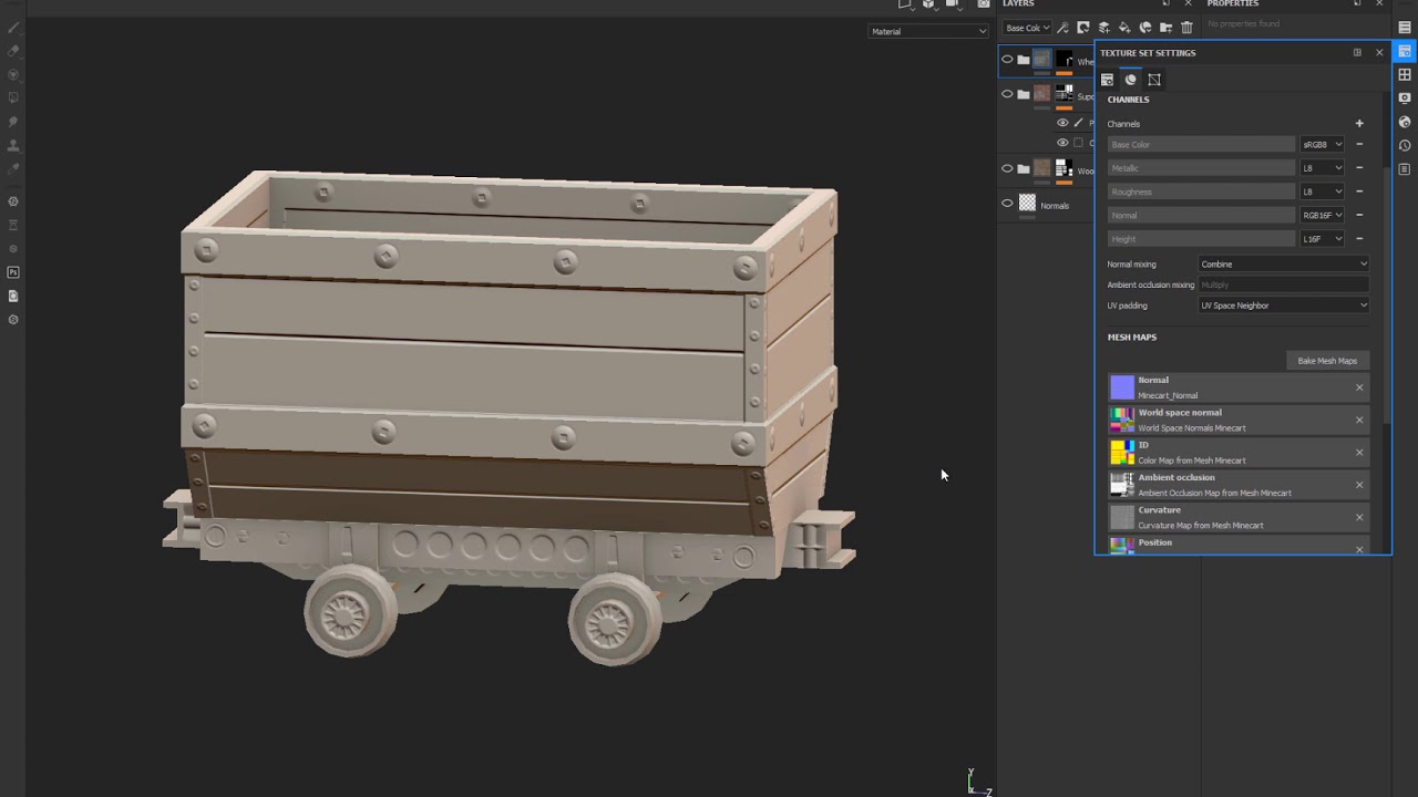 Substance Painter Using Painted Normals with Layers/Masks YouTube
