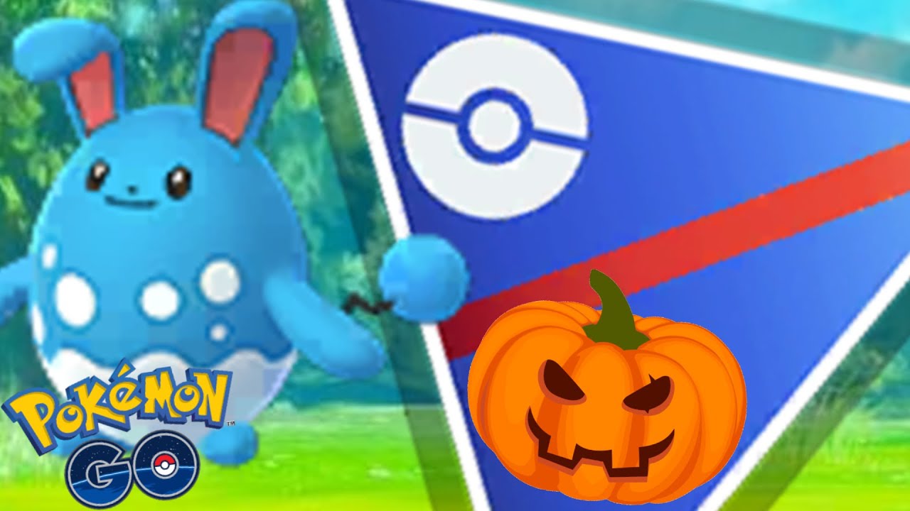 AZUMARILL NEEDS PLAY ROUGH IN THE HALLOWEEN CUP! POKEMON GO BATTLE LEAGUE PRACTICE YouTube
