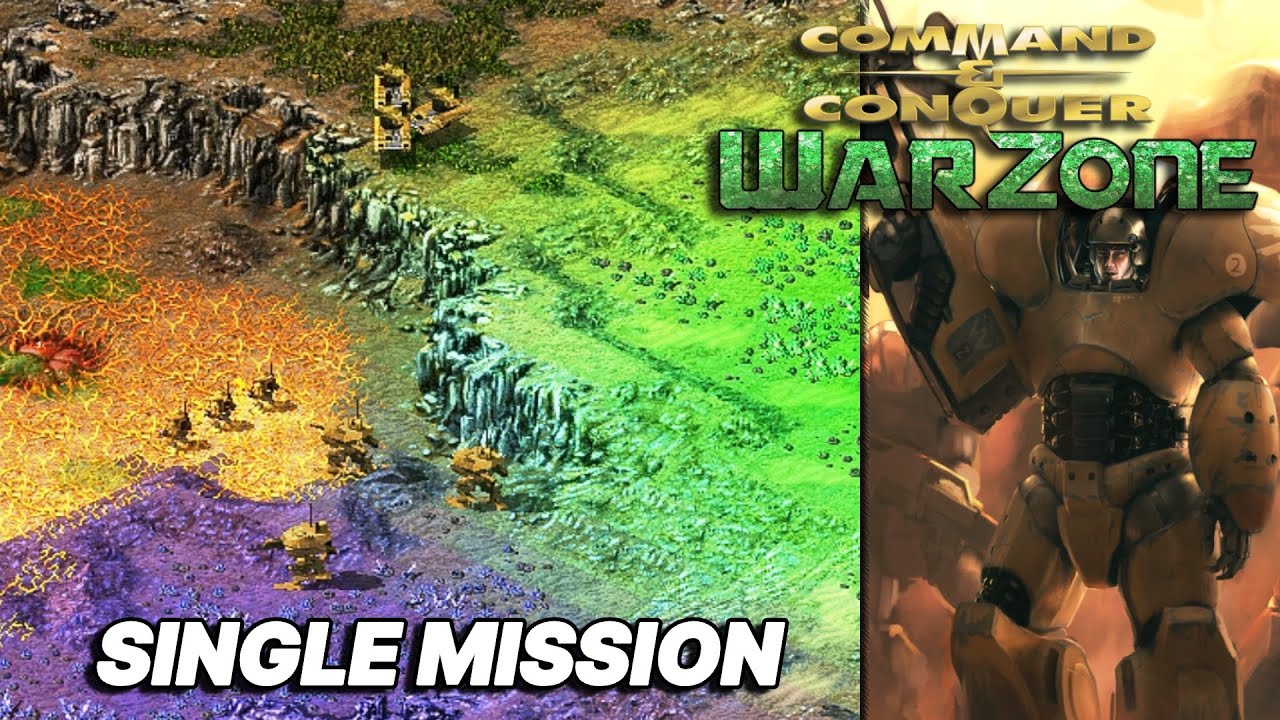 C C Tiberian Sun Warzone Mod Tiberium Storm Atmosphere Youtube