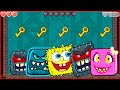 Red Ball 4 vs Boss SpongeBob SquarePants.All Levels.Красный шарик против Босса Губки Боб