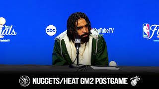 Gabe Vincent Reacts To Nuggets/Heat Game 2 | 2023 NBA Finals