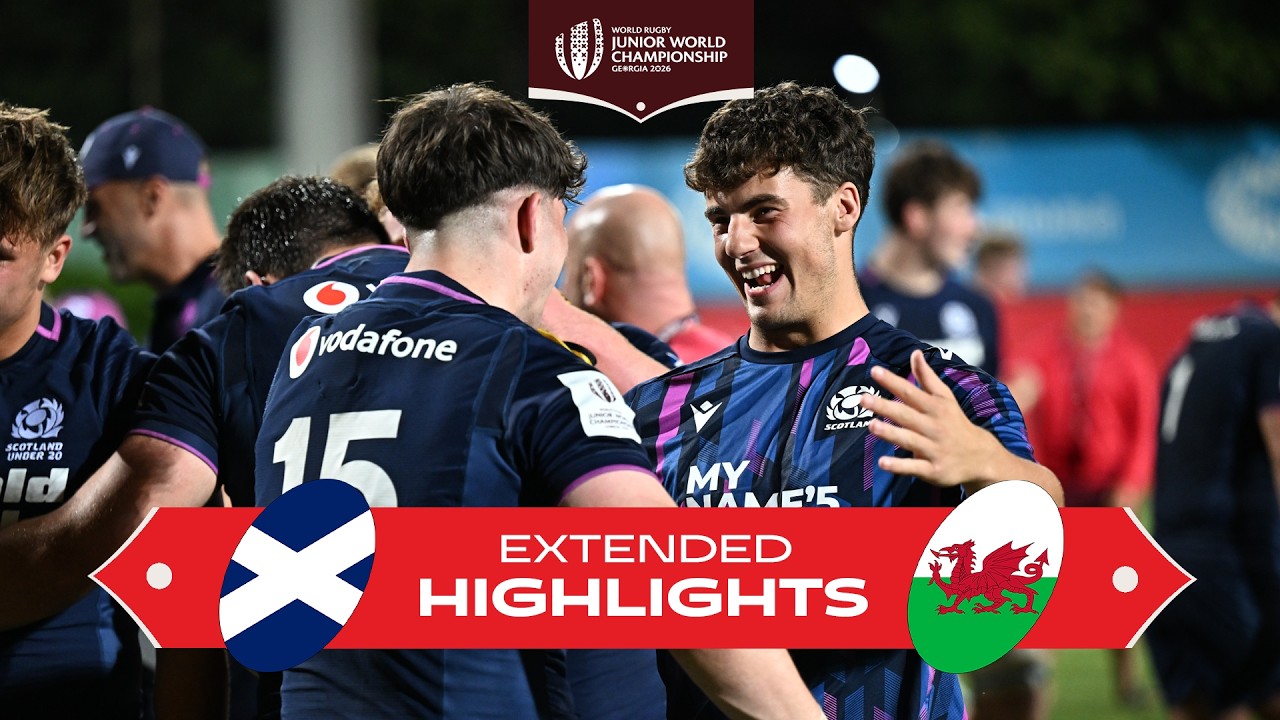 Scotland DELIVER in Georgia 📩 | Scotland v Wales | Junior World Championship | Extended Highlights