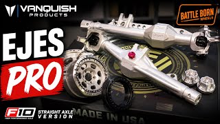 Montando los EJES MÁS PRO del mundo Vanquish F10 Currie + Battle Born (Guía completa)