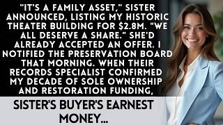 Sister Listed My Landmark Building As Family Asset' — The Historical Society's Records Department